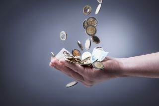 Foto: Hand und Geld